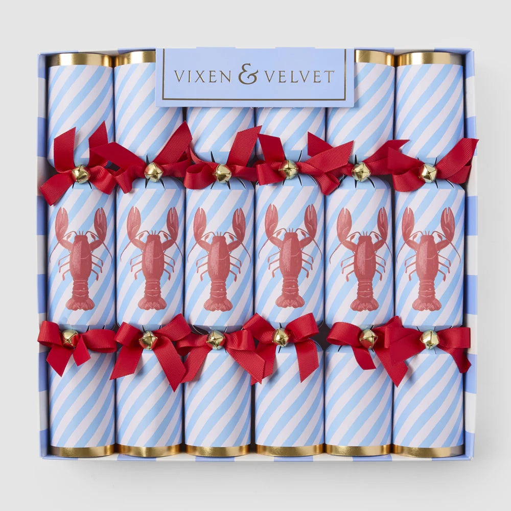 Lobster Stripe Crackers