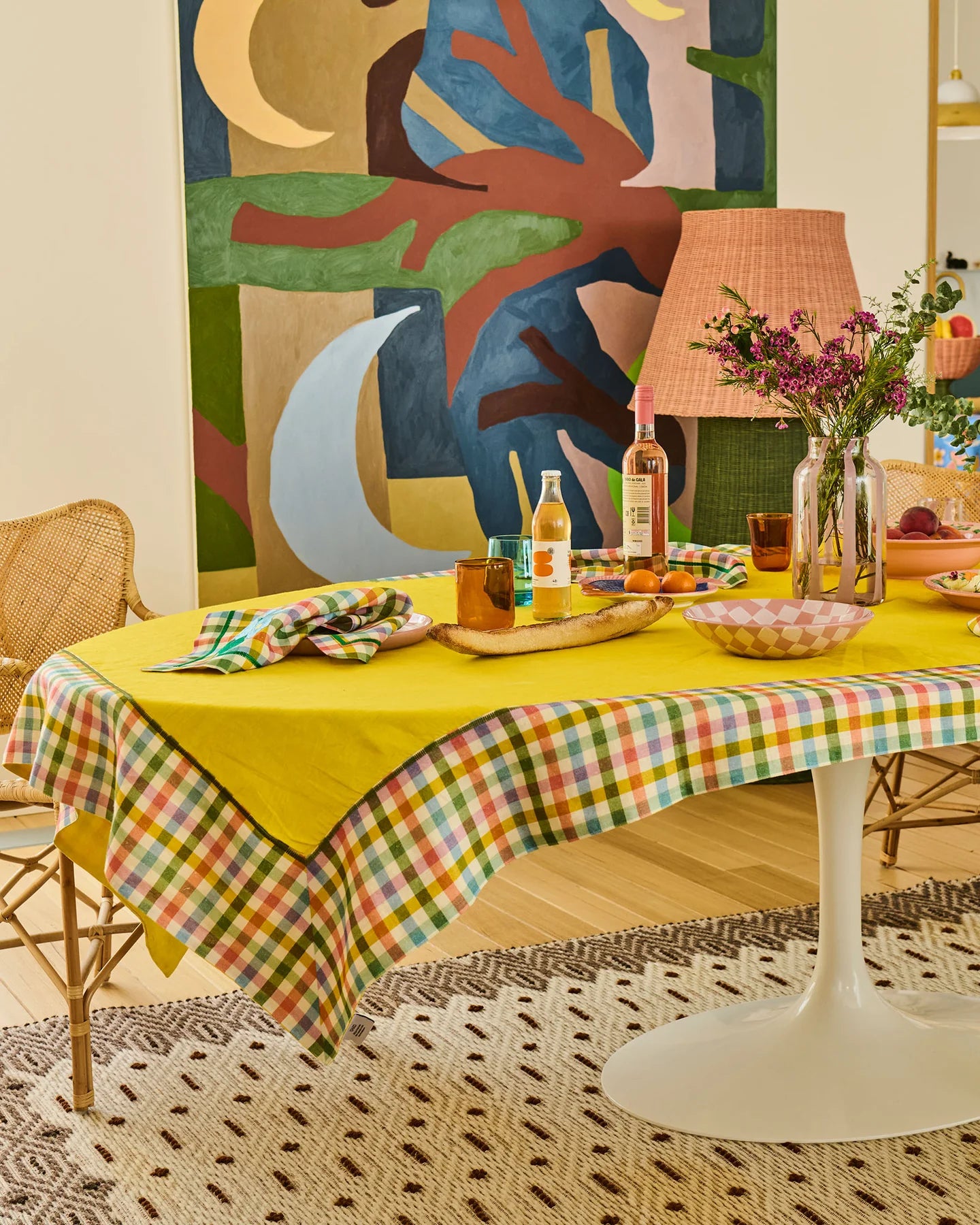 Kip & Co Sweet Tartan Table Linen