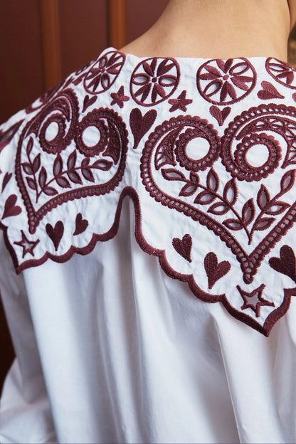 Alemais Bobby Embroidered Shirt
