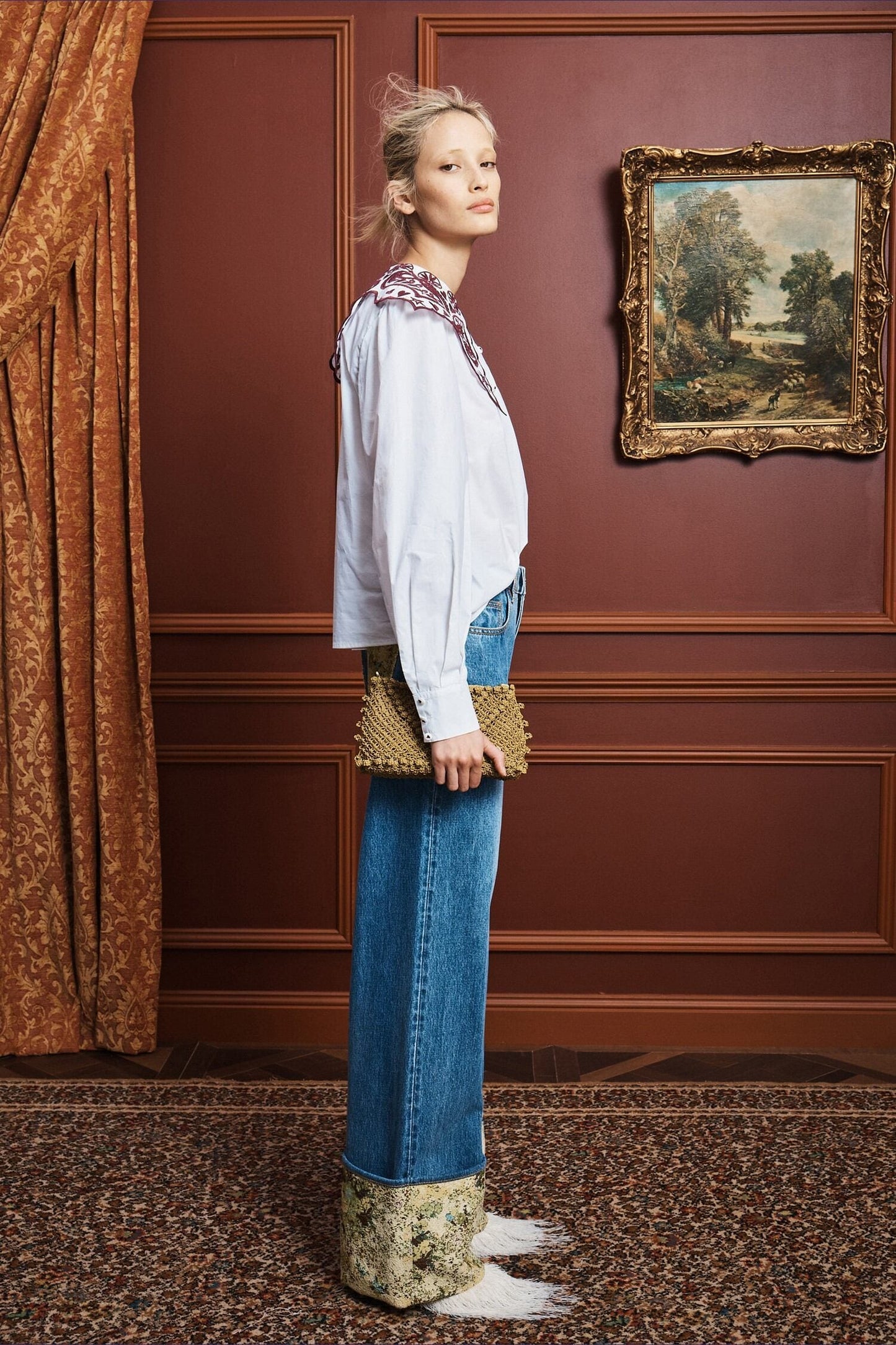 Alemais Bobby Embroidered Shirt