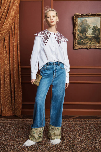 Alemais Bobby Embroidered Shirt