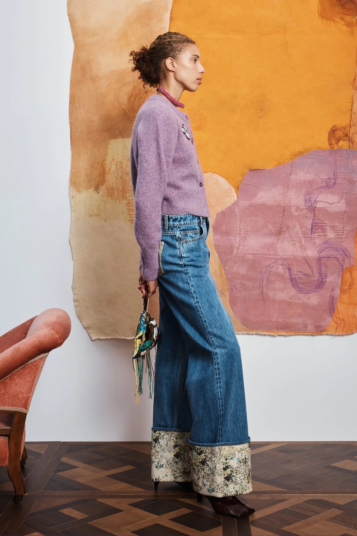 Alemais Reggie Cropped Cardigan