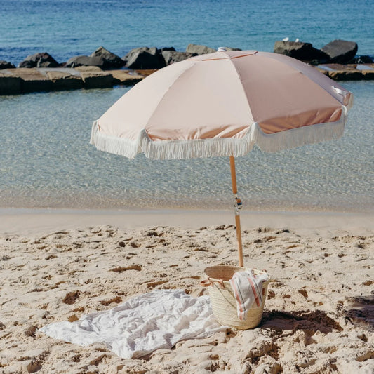 Basil Bangs Premium Beach Umbrella - Nudie