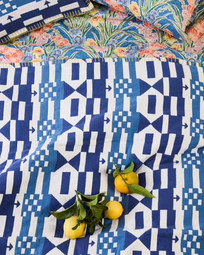 Kip & Co X Anna Spiro Tik Tak Woven Throw