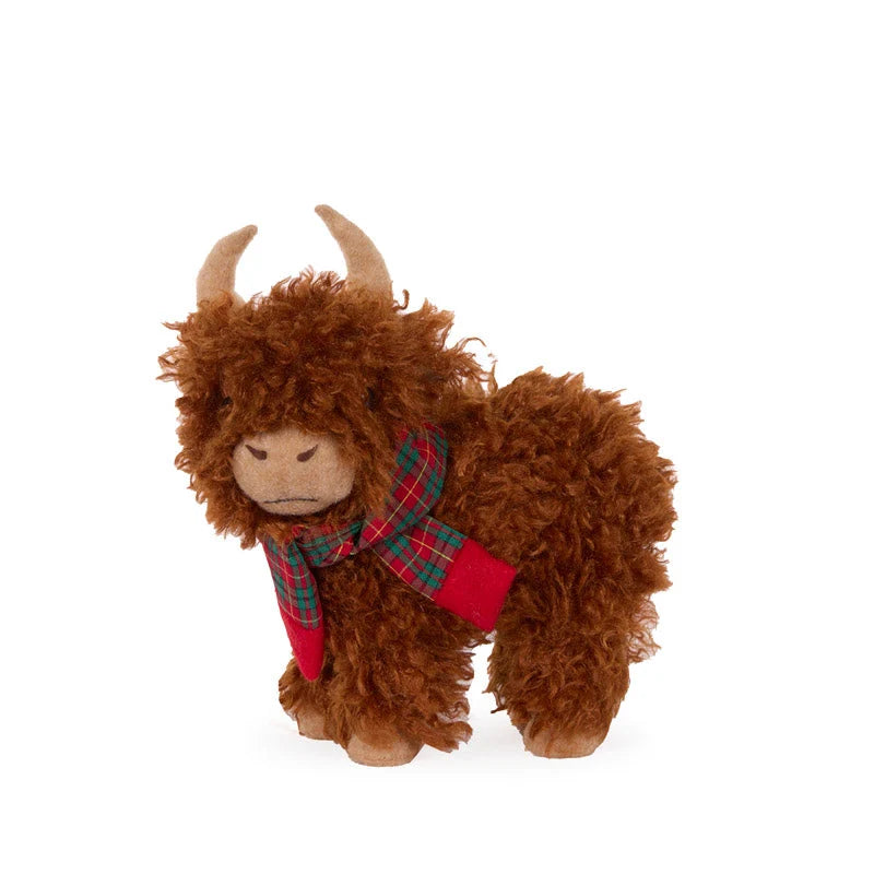 Adorable Tartan Highland Cow