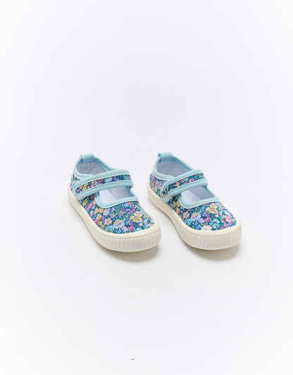 Walnut Liberty Mary-Jane Canvas