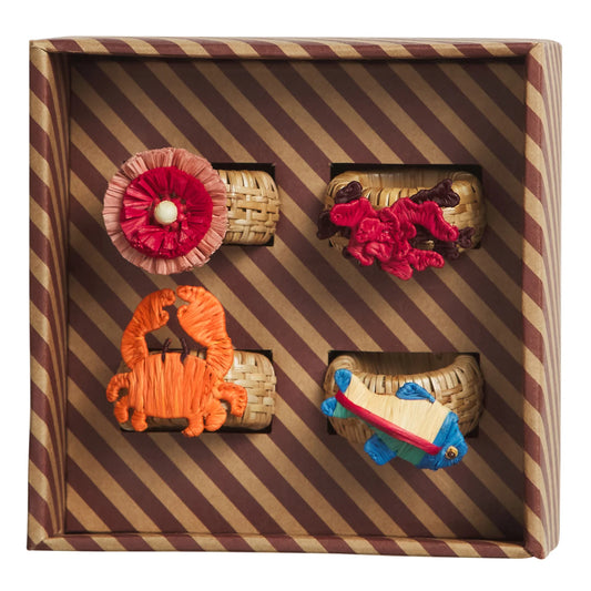 Aria Napkin Ring Set