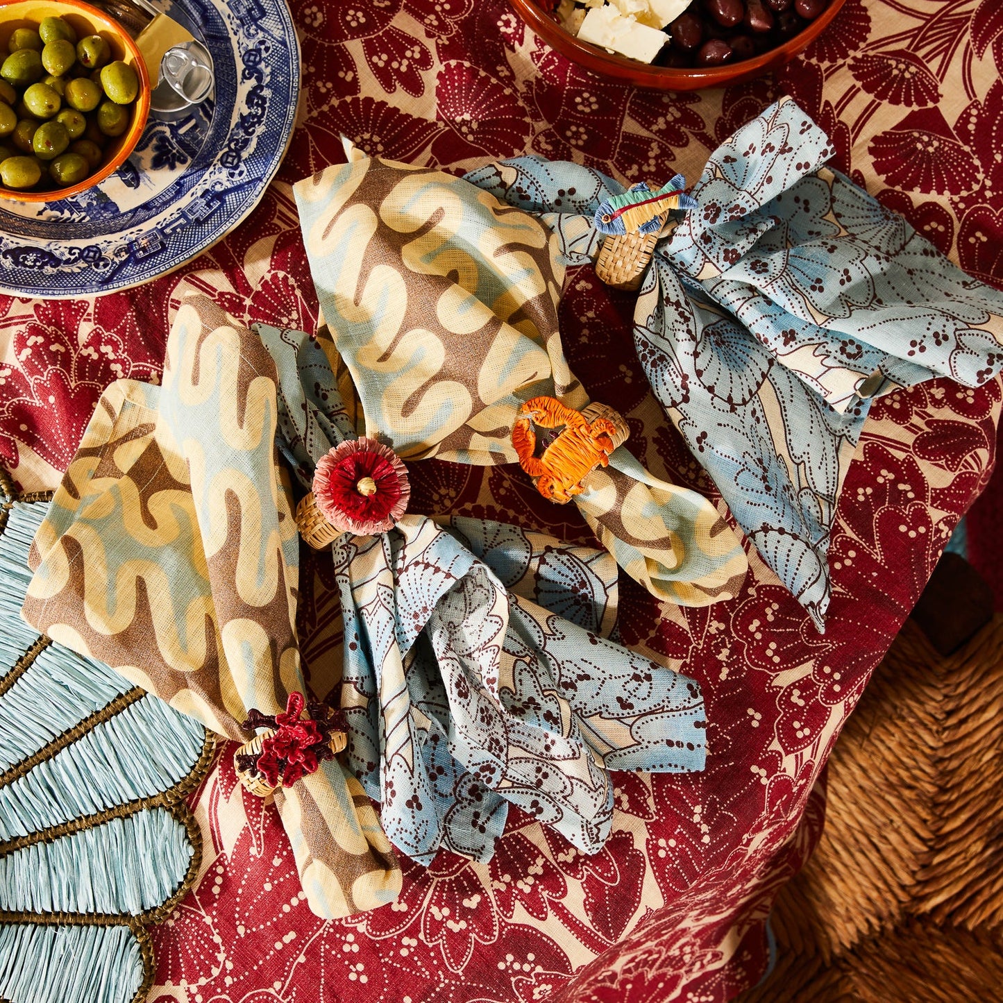 Aria Napkin Ring Set