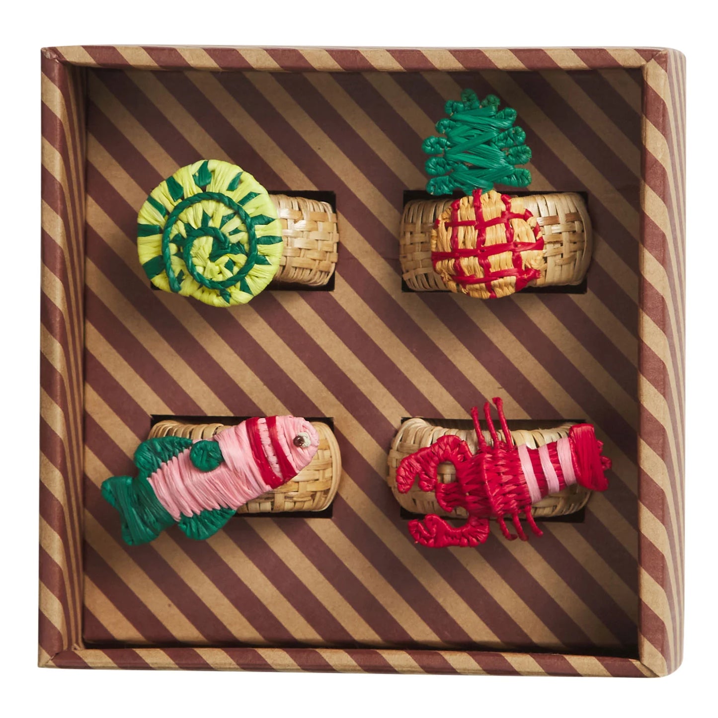 Aria Napkin Ring Set