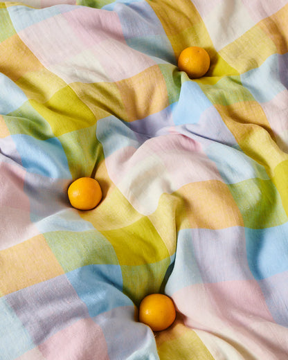 Kip & Co Corfu Tartan Bed Linen