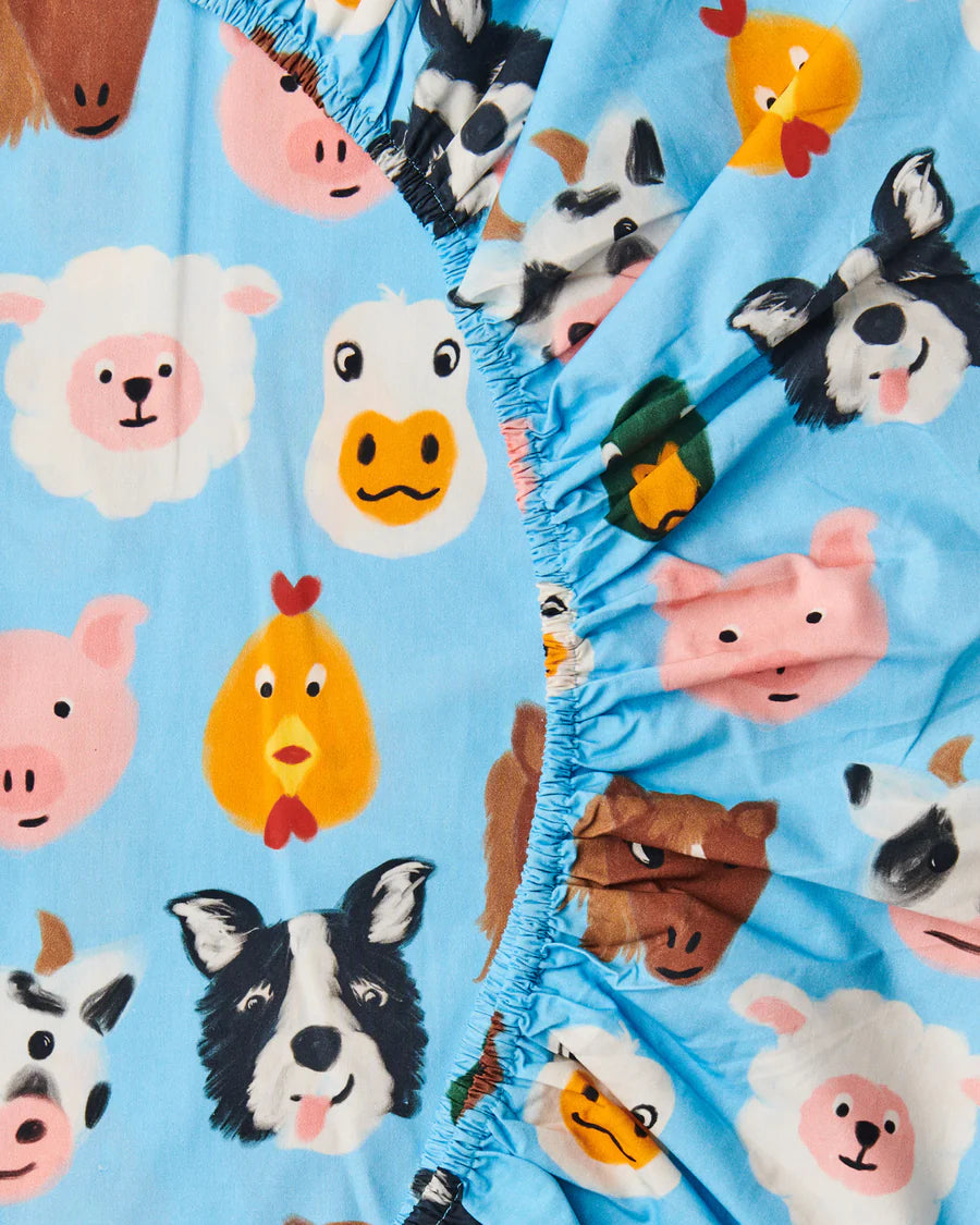 Kip & Co Farm Friends Bed Linen