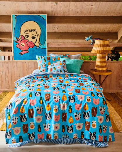 Kip & Co Farm Friends Bed Linen