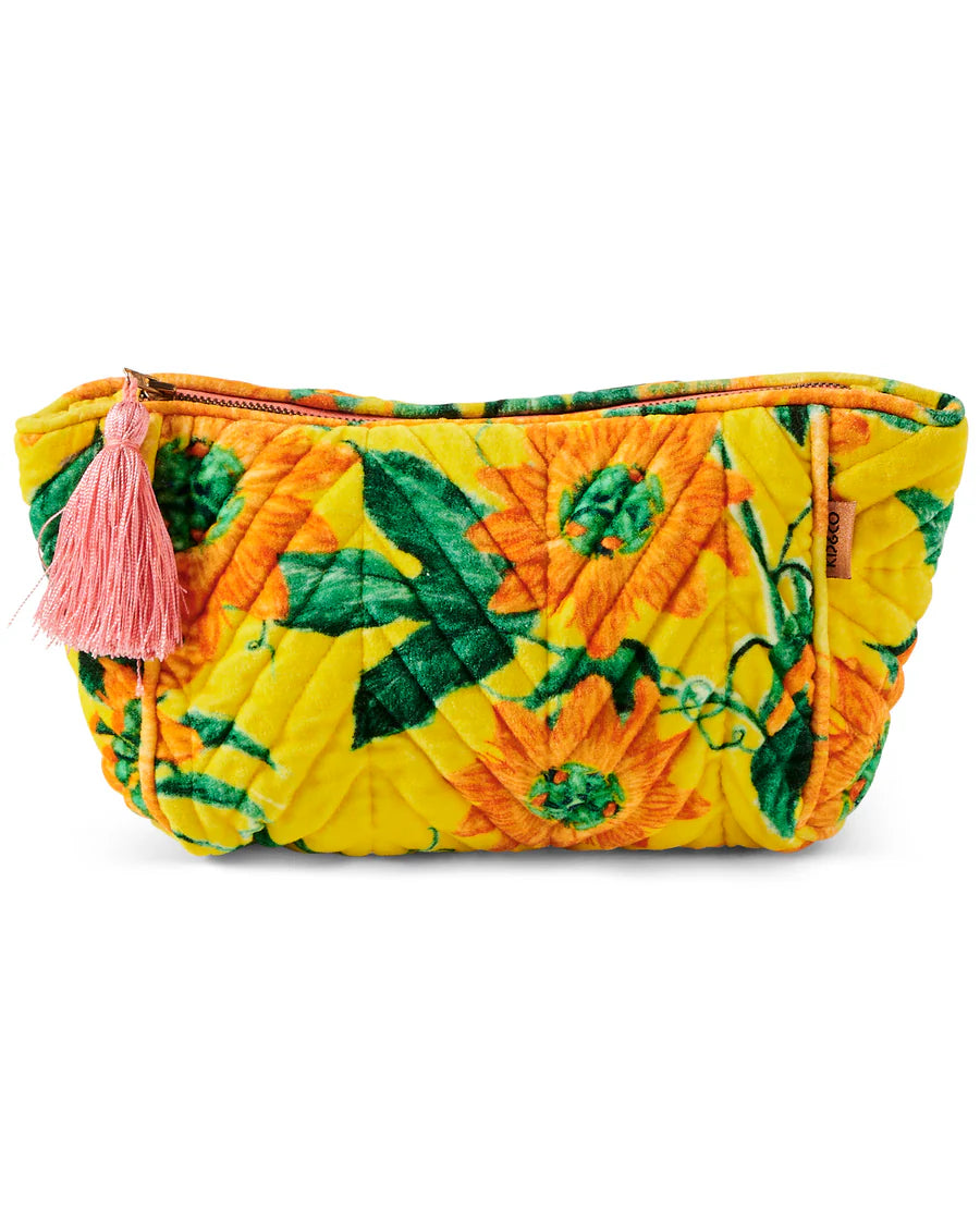 Kip & Co Velvet Toiletry Bag