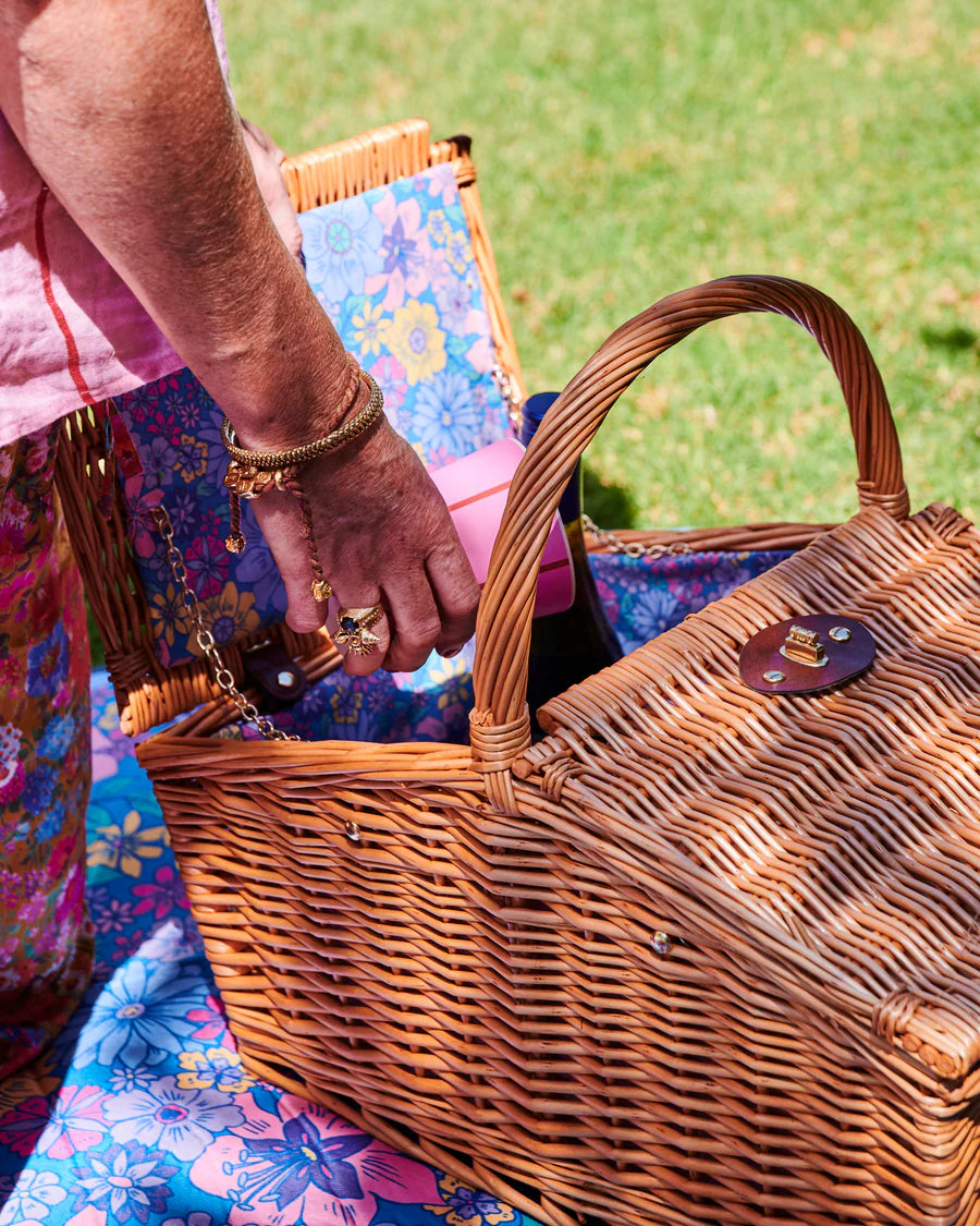 Kip & Co Rattan Picnic Basket