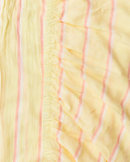 Kip & Co Pina Colada Stripe Bed Linen