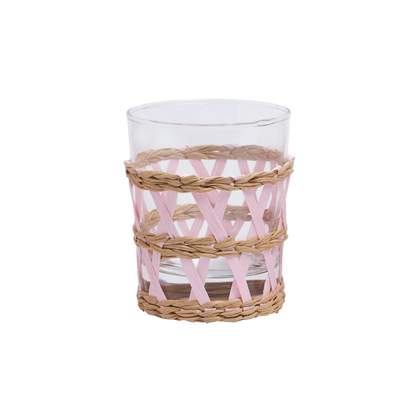 Raffia Glasses