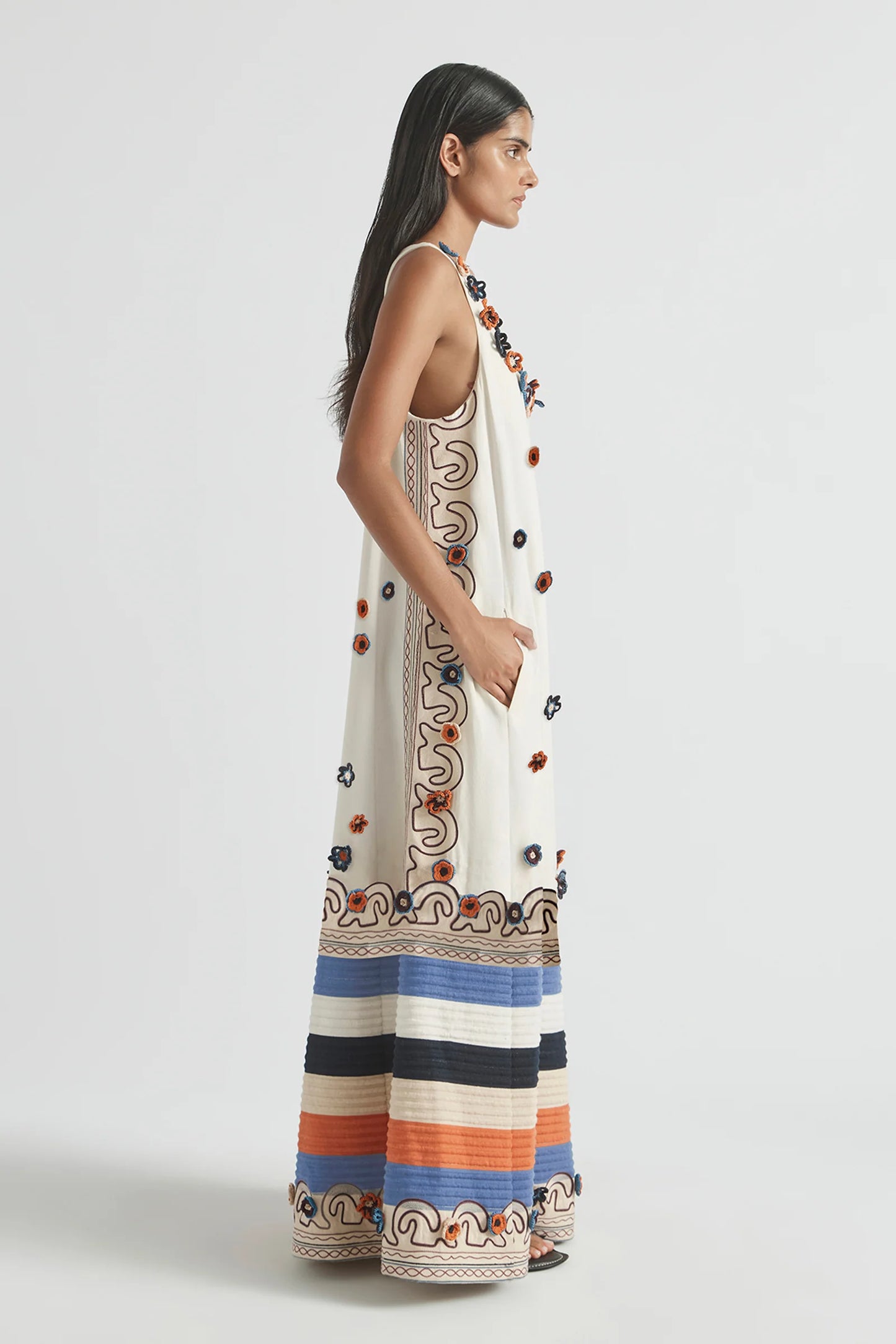 Antipodean Rise Scoop Neck Gown