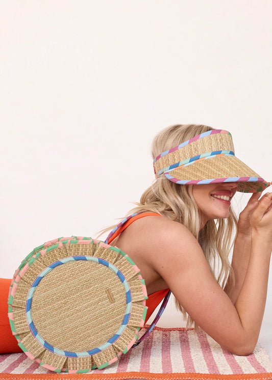 Lorna Murray x Boom Shankar Confetti Coast Sunshine Sun Visor