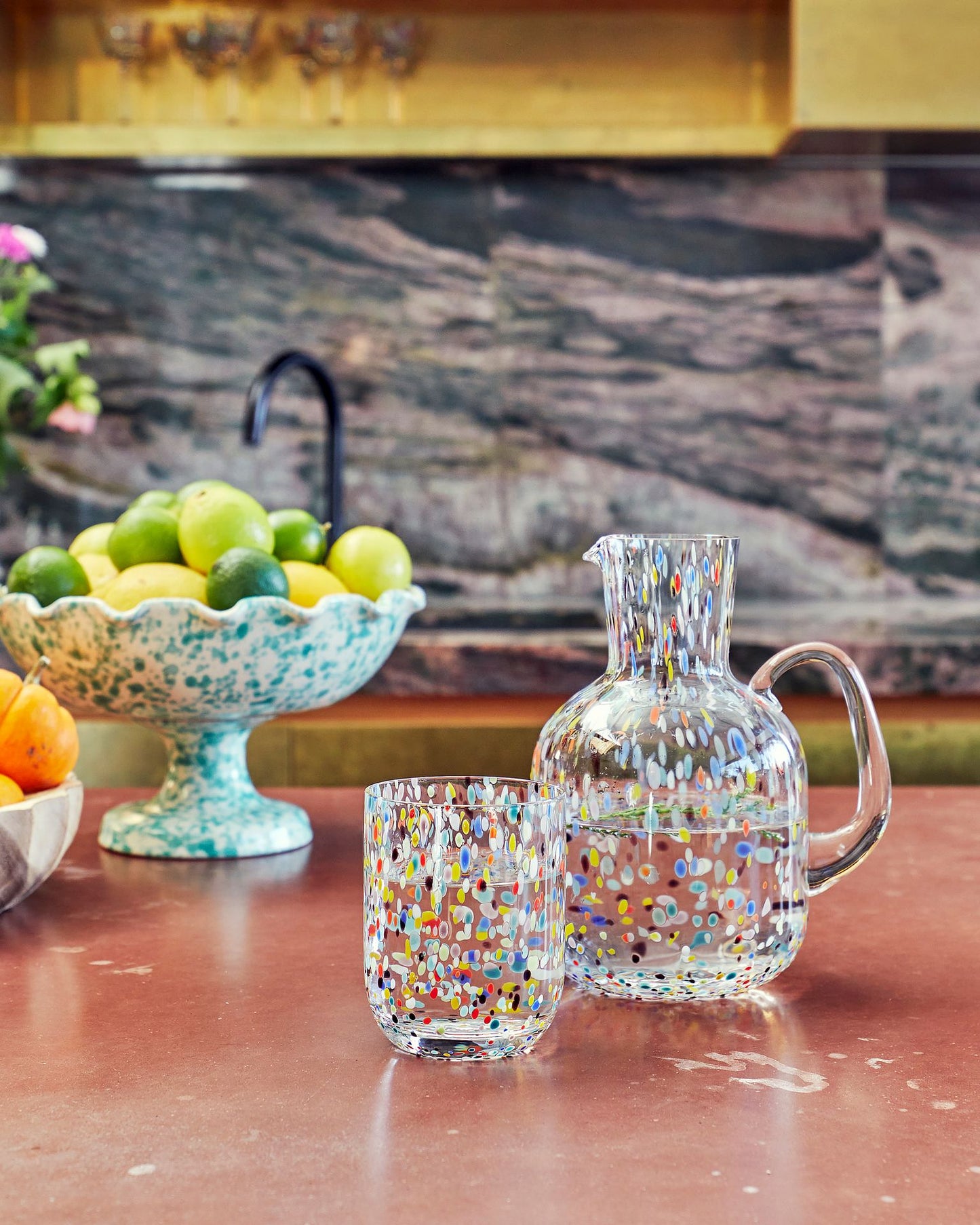 Kip & Co Party Speckle Water Jug