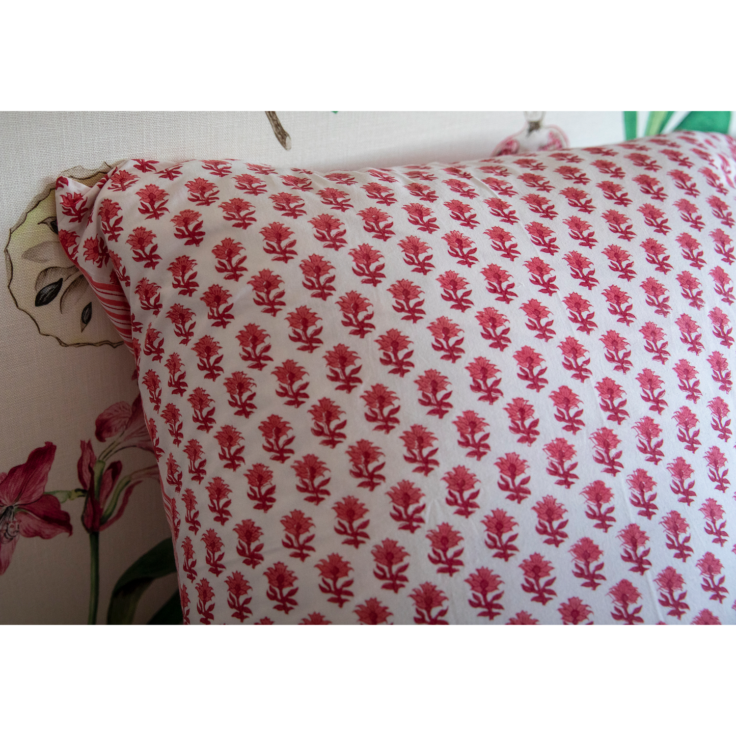 Mandalay Designs Pink Marigold Bed Linen