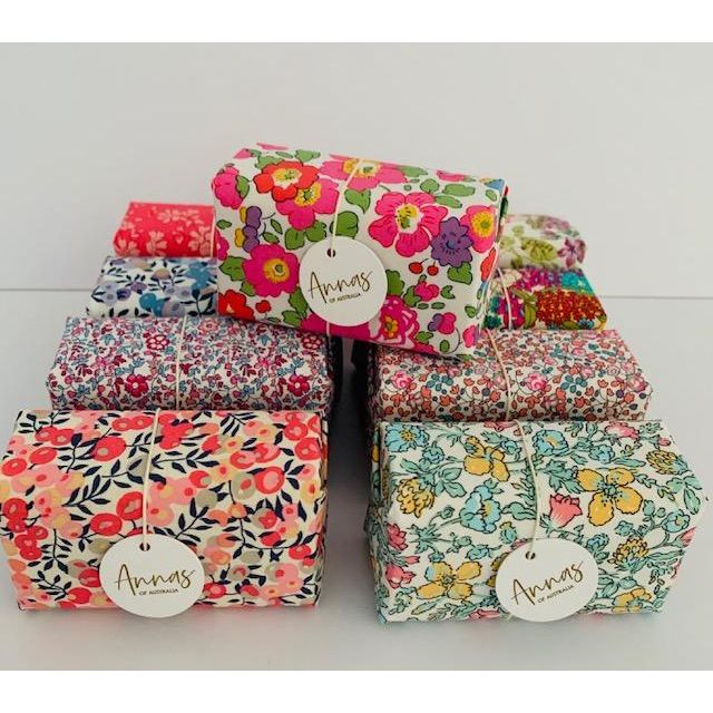 Anna's of Australia Liberty Wrapped Soap - Belinda's Store Yamba