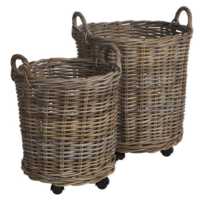 Corbeille Round Wheely Basket