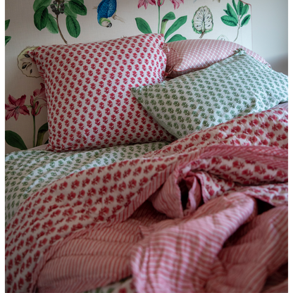 Mandalay Designs Pink Marigold Bed Linen