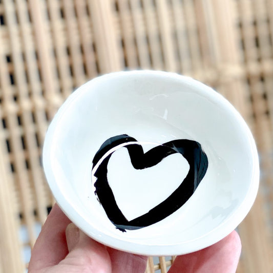 Little Black Heart Bowl