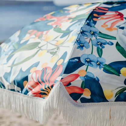 Basil Bangs Field Day Premium Beach Umbrella