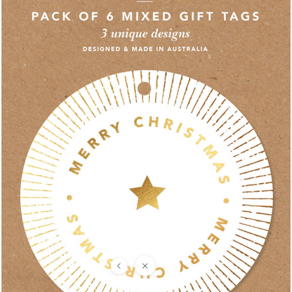 Elm Paper Gift Tag Set WAS $9 NOW $4.50