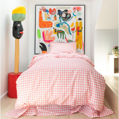 Kip & Co Gingham Candy Bed Linen