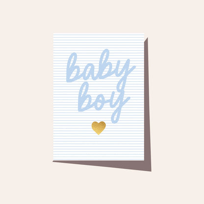Elm Paper Baby Card